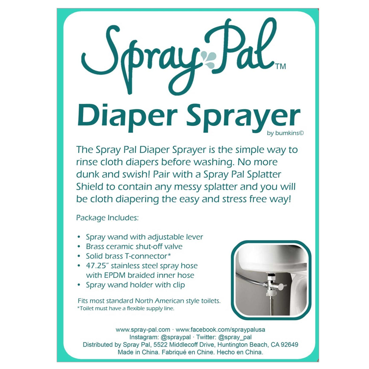 Spray Pal Diaper Sprayer