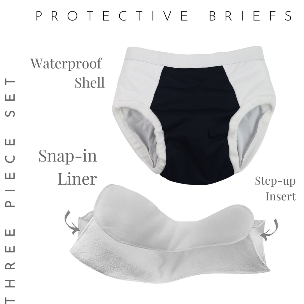 incontinence diaper - 3 piece set