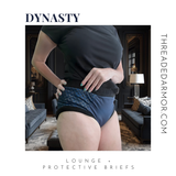 Lounge Brief: Reusable Pull-On Adult Cloth Diaper with Built-in Absorbency