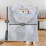 Heavy-Duty Mesh Laundry Bag – Perfect for Adult Cloth Diapers