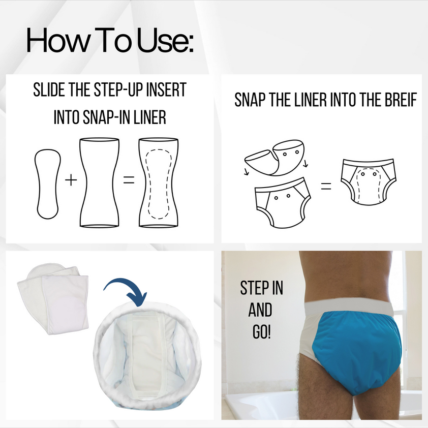 Adult Cloth Diapers for Incontinence Protection – ThreadedArmor