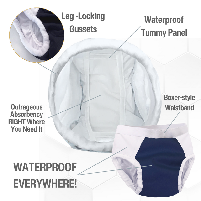 Adult Cloth Diapers for Incontinence Protection – ThreadedArmor