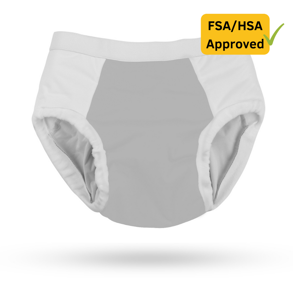 5 Pcs Adult Leakproof Underwear for Incontinence Washable Low Noise  Reusable Waterproof Pants Adult Diaper Cover Incontinence Pants for Use  with Cloth